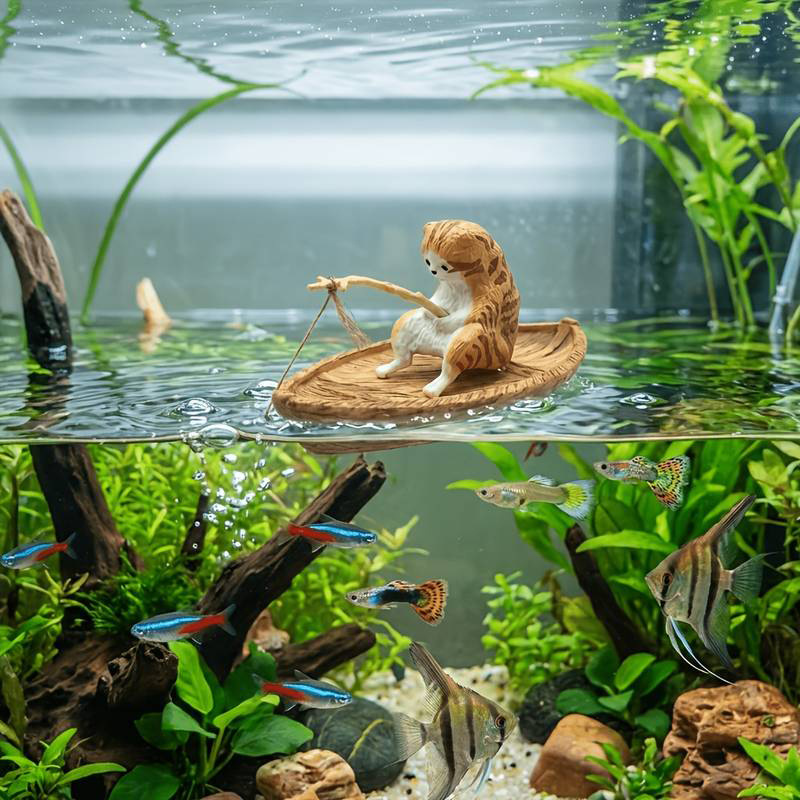 Marine Aquarium Orp - Creativo Ornamento per Acquario a Forma