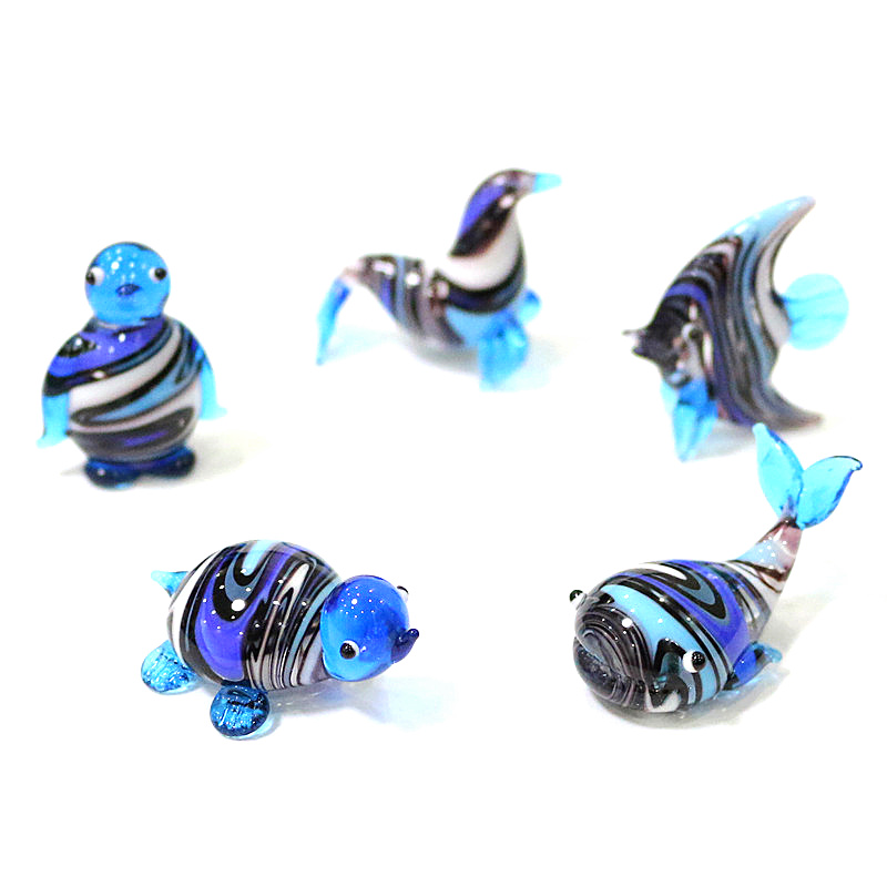 Marine Aquarium Orp - Mini figurina di animali marini in