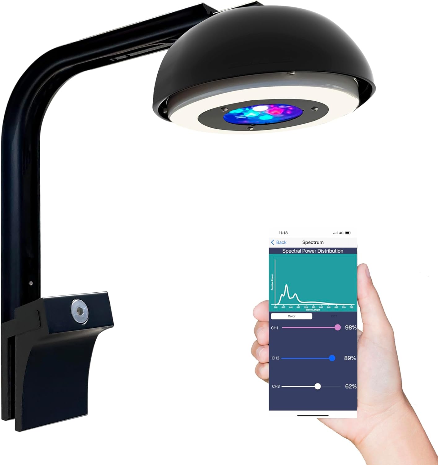 Marine Aquarium App - Cetus 2SS Luce LED Intelligente per