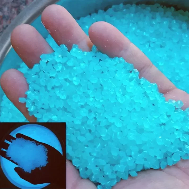 Aquarium Marine Fish - 1000 pezzi 3-5mm sabbia luminosa che