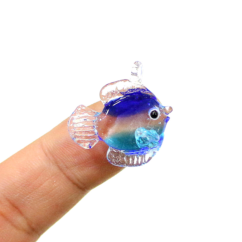 Marine Aquarium Orp - 2 pezzi dotati di colorato mini-pesce