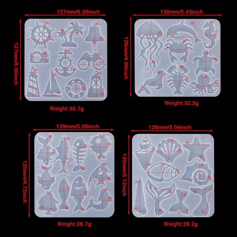 Il set di stampi per orecchini - Aquarium Marine Fish recensione e prezzo
