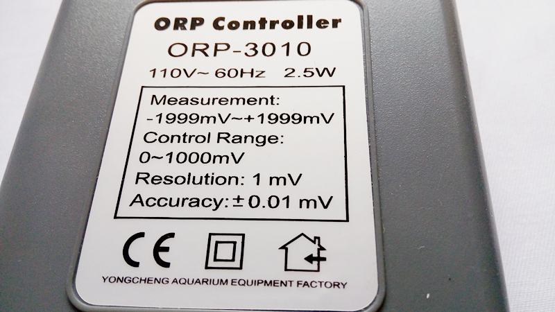 ACQUARIO Metro ORP e Controlle - Marine Aquarium Orp recensione e prezzo