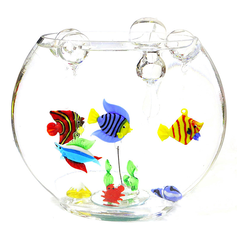 New Floating Glass Bubble Fish - Marine Aquarium Orp recensione e prezzo