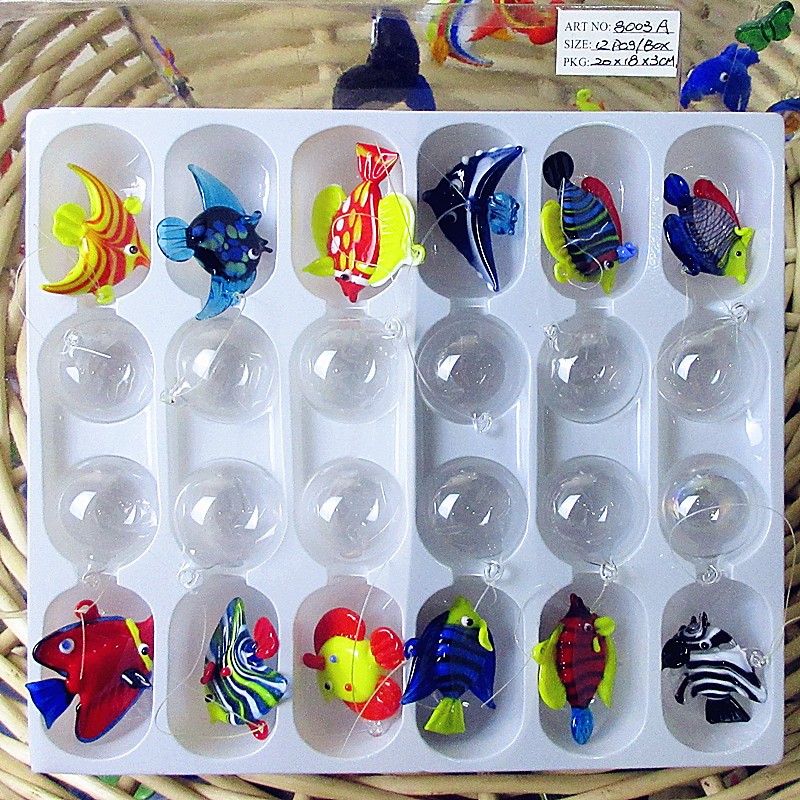New Floating Glass Bubble Fish - Marine Aquarium Orp recensione e prezzo