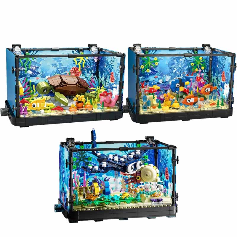 Set di blocchi da costruzione  - Aquarium Marine Fish recensione e prezzo