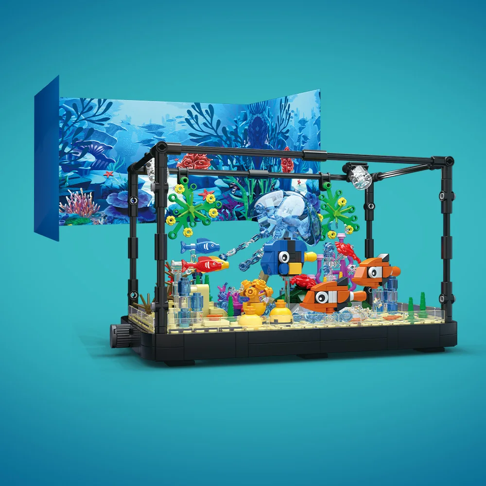 Set di blocchi da costruzione  - Aquarium Marine Fish recensione e prezzo