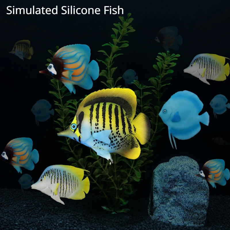 Nuovo Silicone simulato pesce  - Marine Aquarium Orp recensione e prezzo