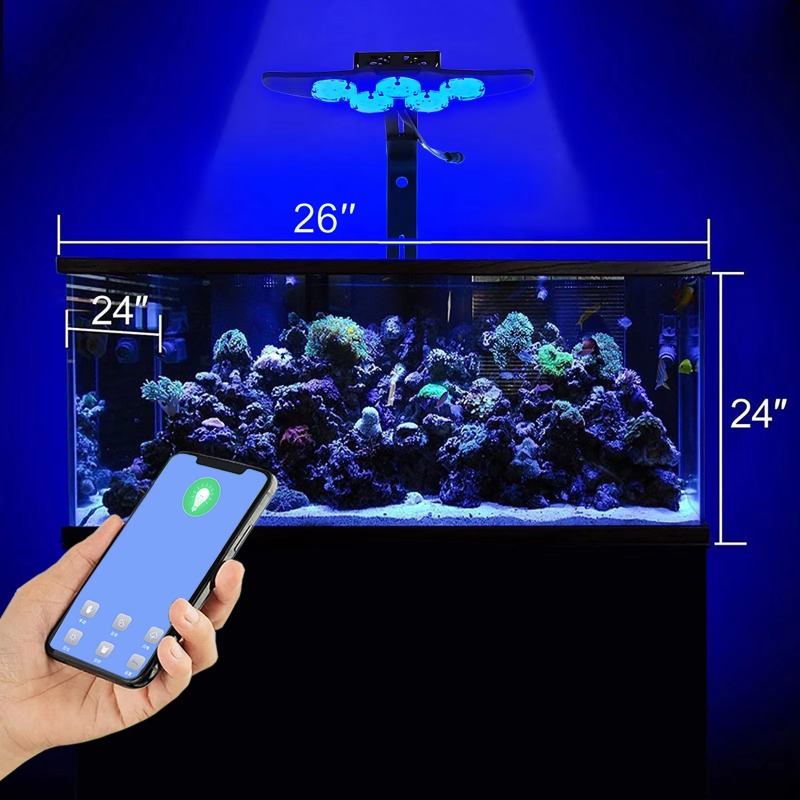 Lampada LED per Acquario ad Al - Marine Aquarium App recensione e prezzo