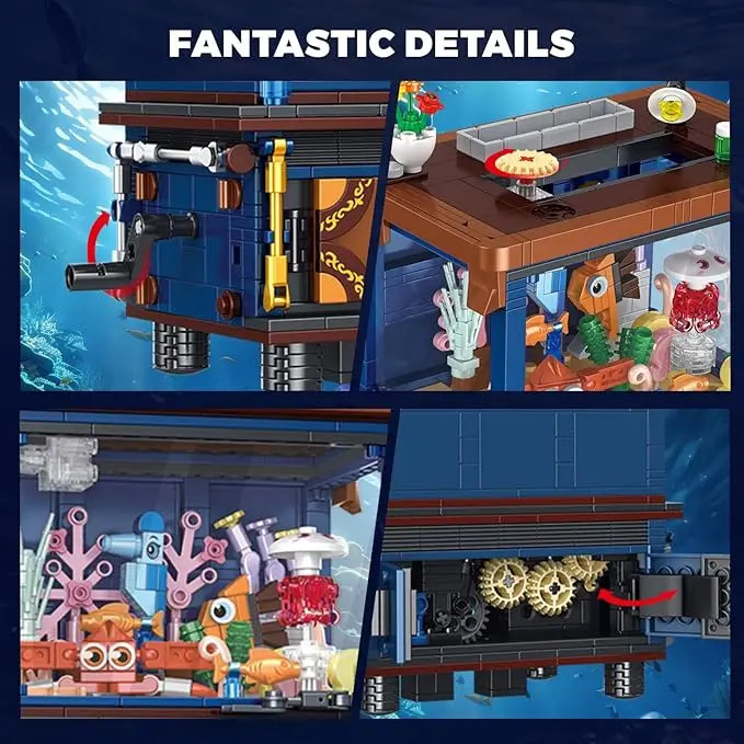 T2153 Kit di Costruzioni Mondo - Aquarium Marine World recensione e prezzo